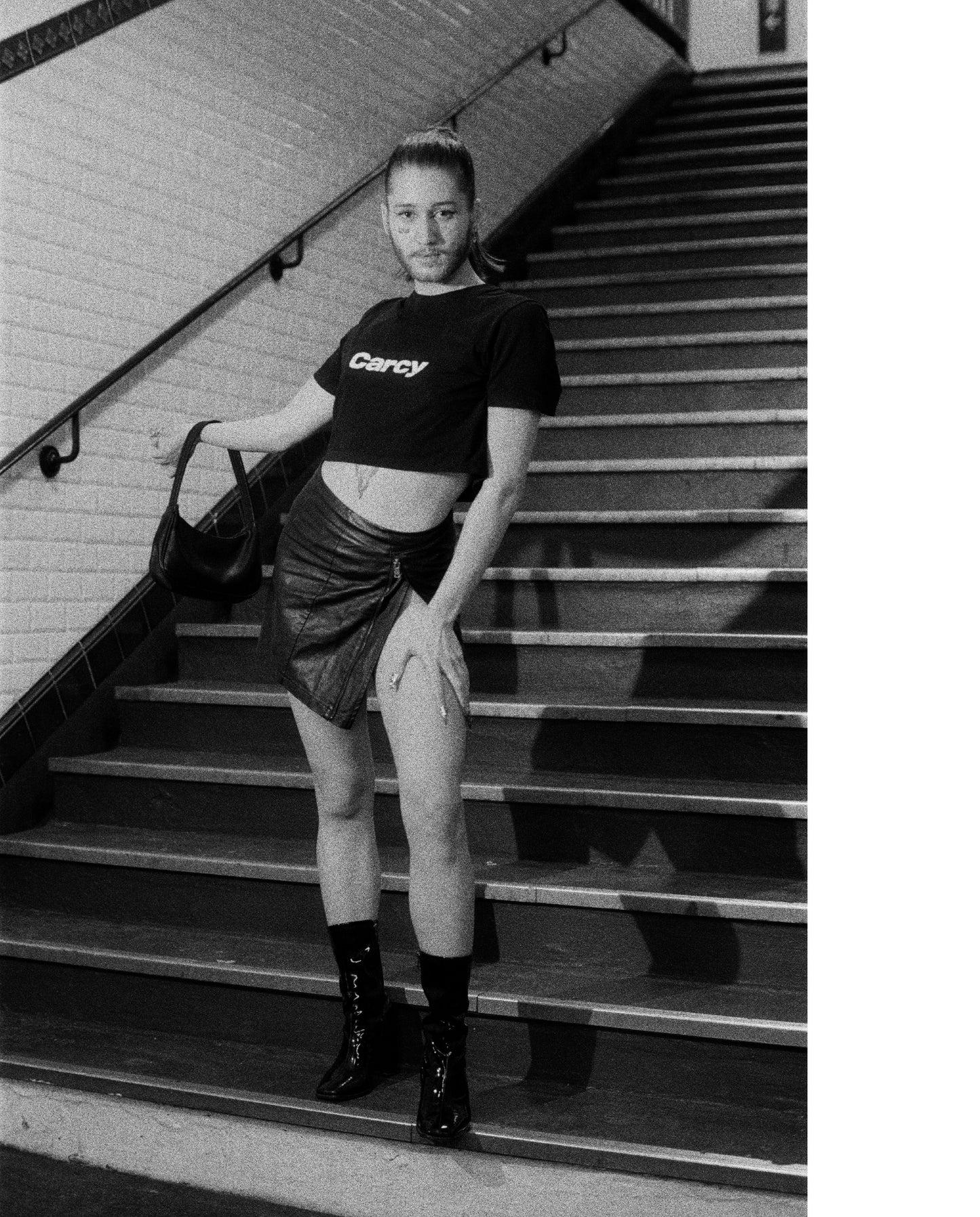 CARCY Magazine's Croptop black