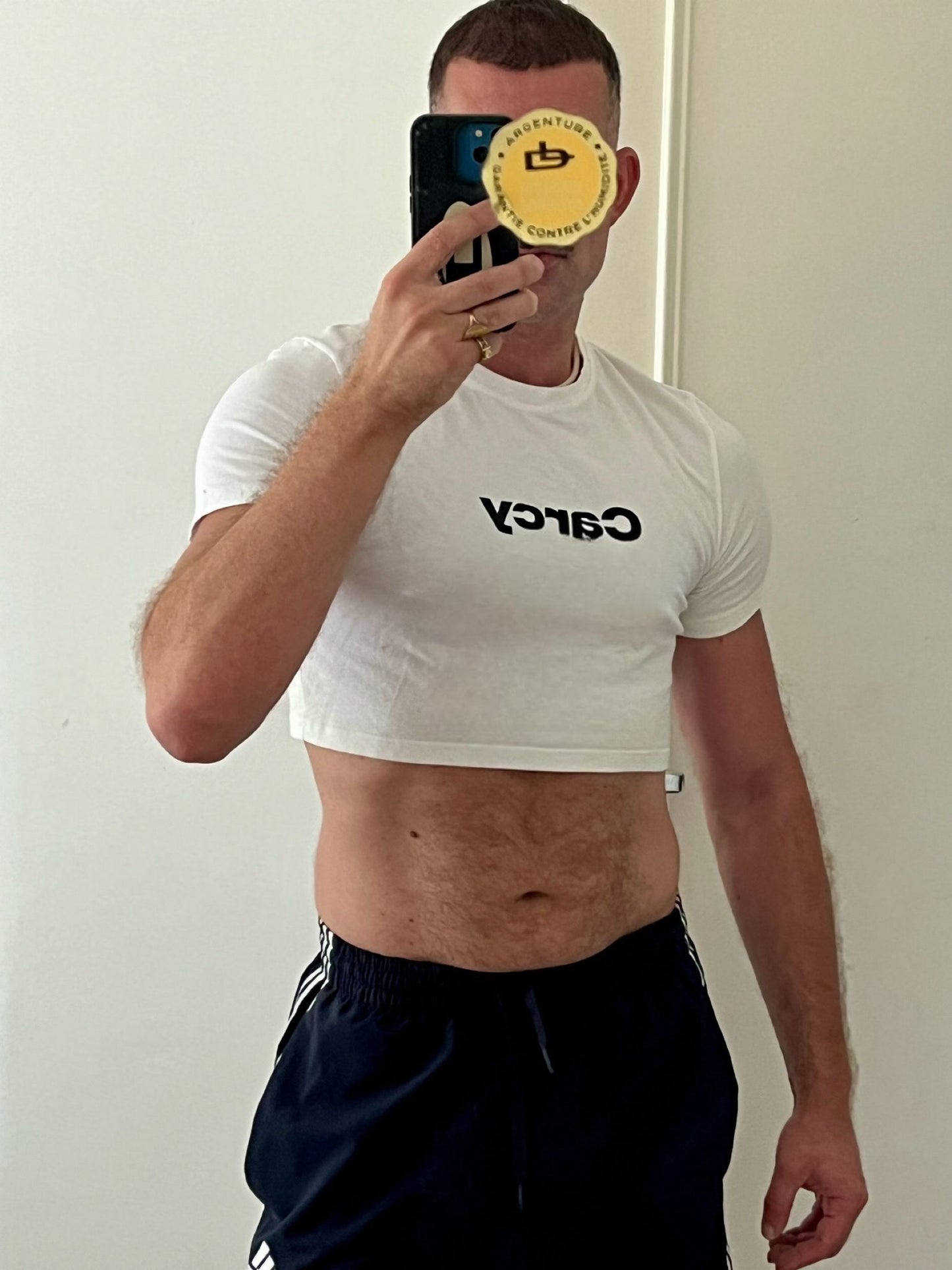 CARCY Magazine's Croptop white