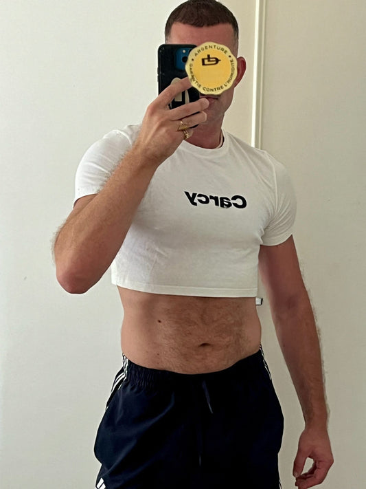 CARCY Magazine's Croptop white